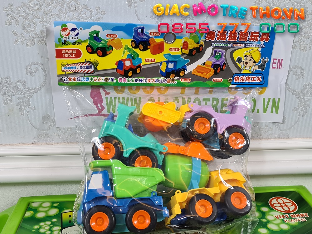 Túi 4 xe cẩu 8326 (60/T)