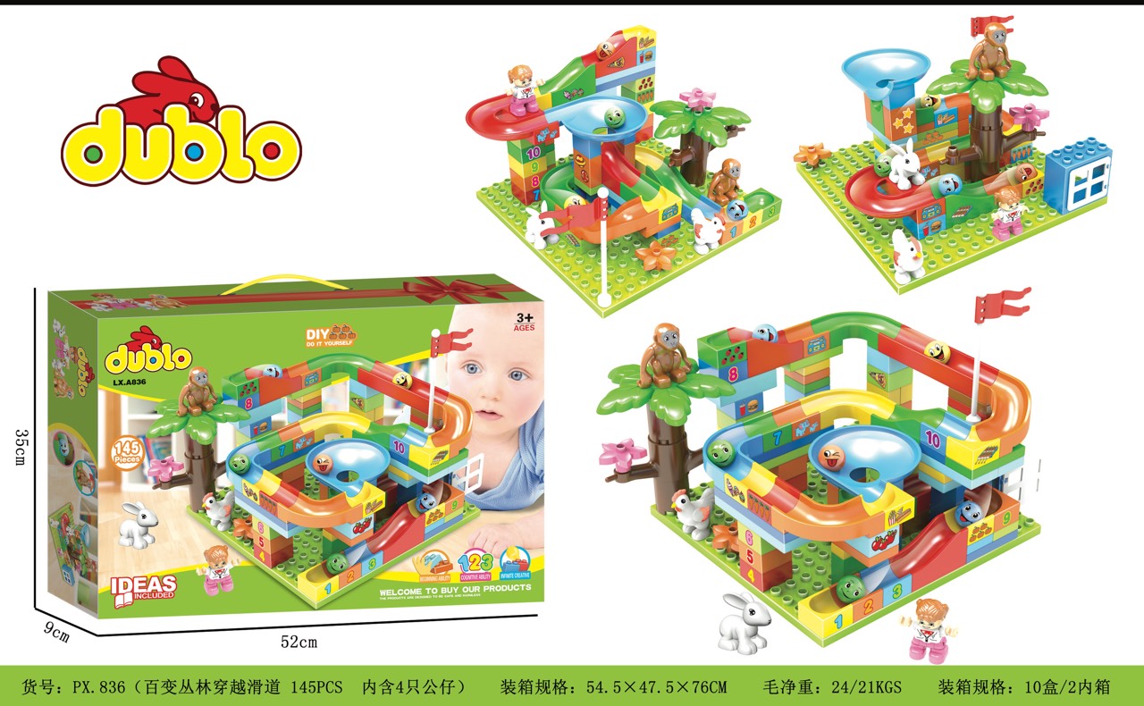 Bộ ghép hình DUBLO LX. A836 (10/T)
