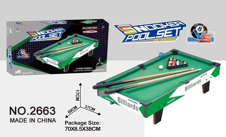 Bàn Billiard gỗ 2663 (6/T)