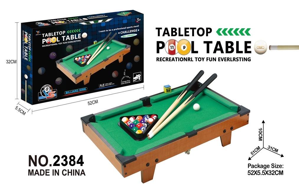 Bàn Billiard gỗ 2384 (12/T)