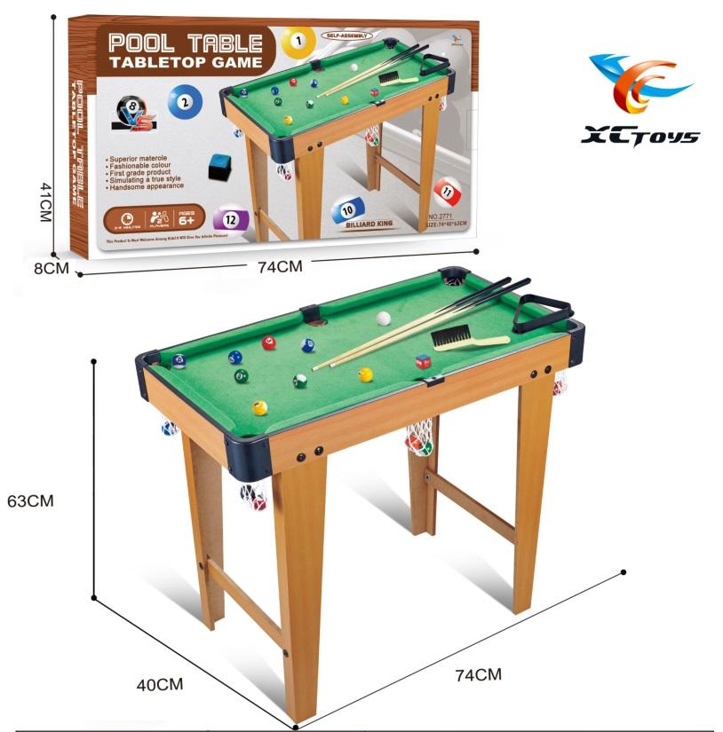 Bàn Billiard gỗ 2771 (4/T)