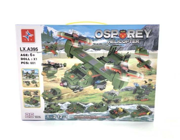 Bộ ghép hình máy bay vận tải LX.A395 (18/T)