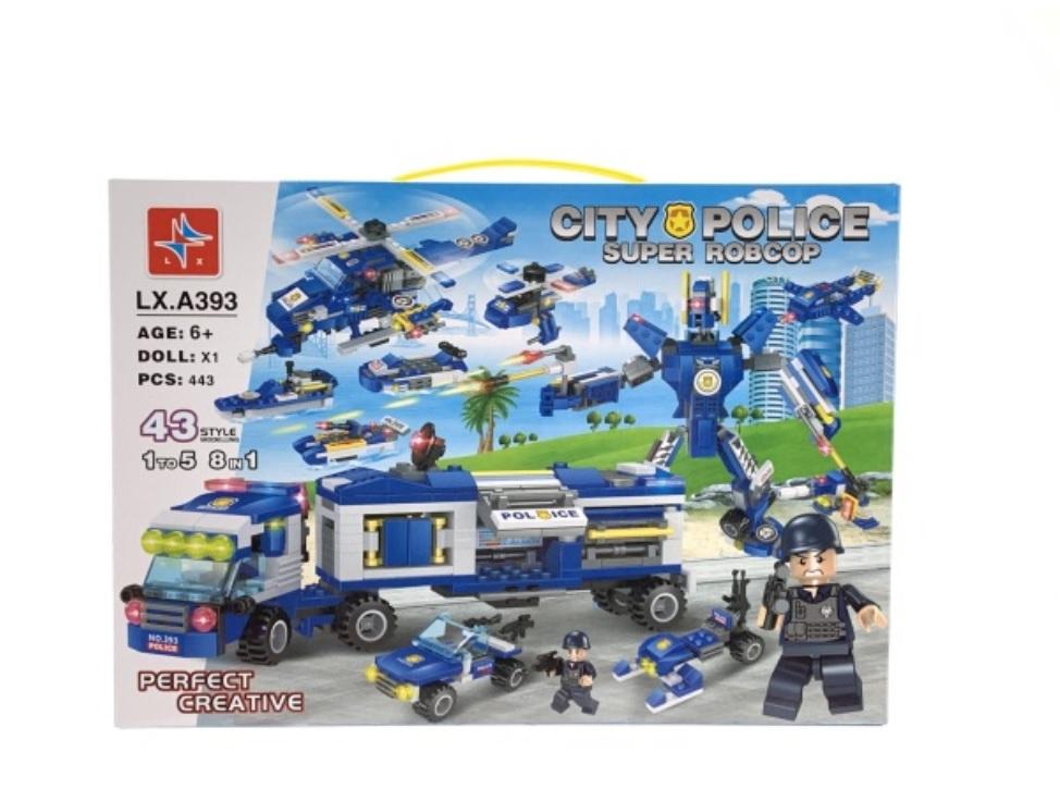 Bộ ghép hình POLICE LX. A393 (18/T)