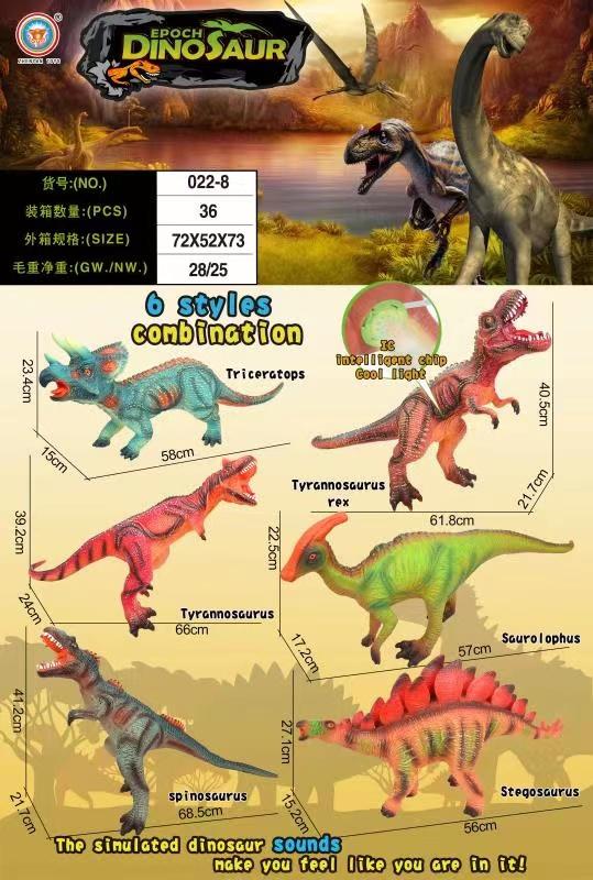 Đồ chơi mô hình khủng long 022-8 (36/T)