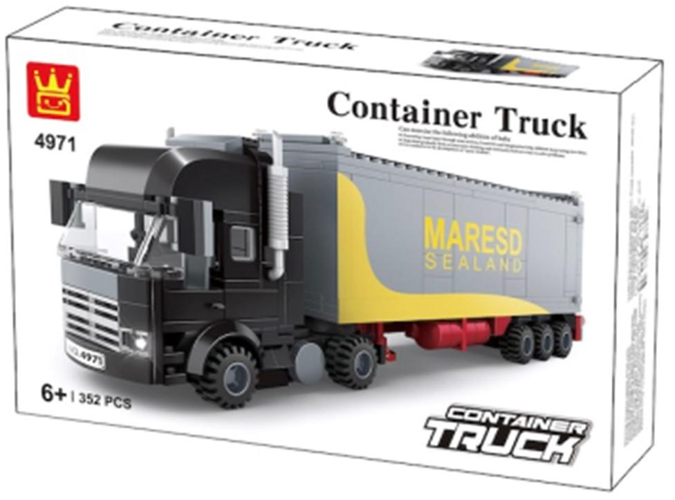 Bộ đồ chơi ghép hình xe Container 4971 (16/T)