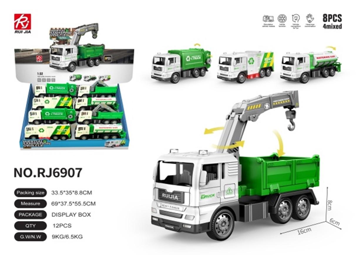 Hộp 8 xe môi trường RJ6907 (12/T)