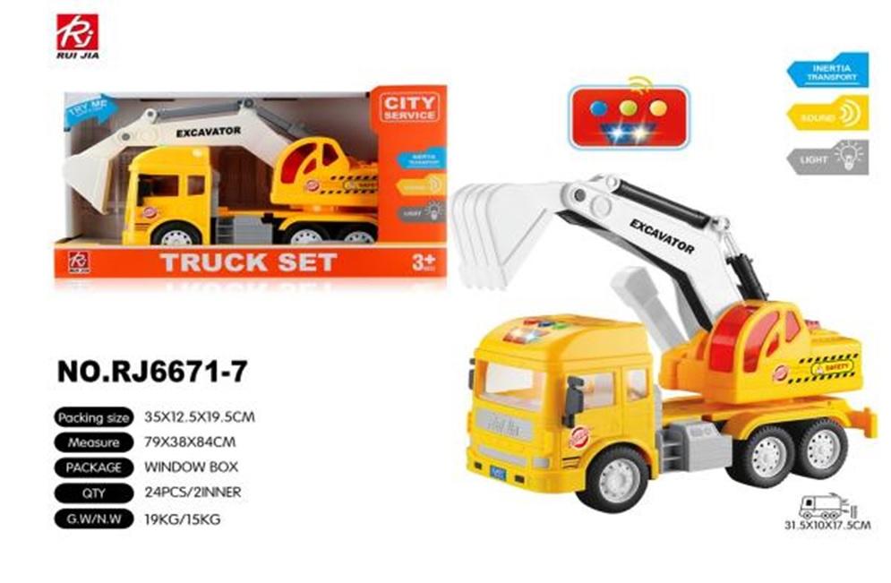 Hộp xe công trình RJ6671-7 (24/T)