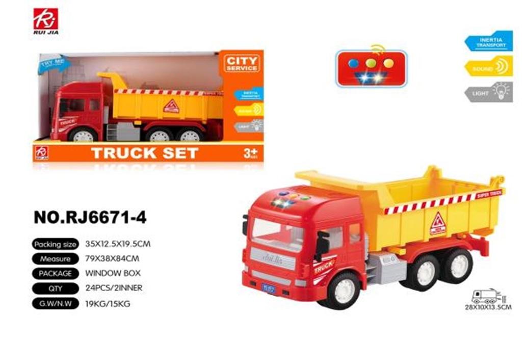 Hộp xe công trình RJ6671-4 (24/T)