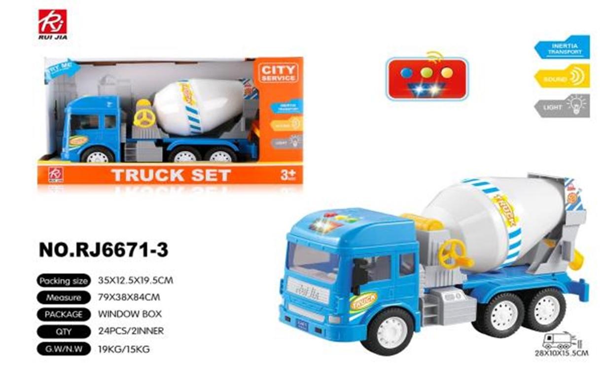 Hộp xe công trình RJ6671-3 (24/T)