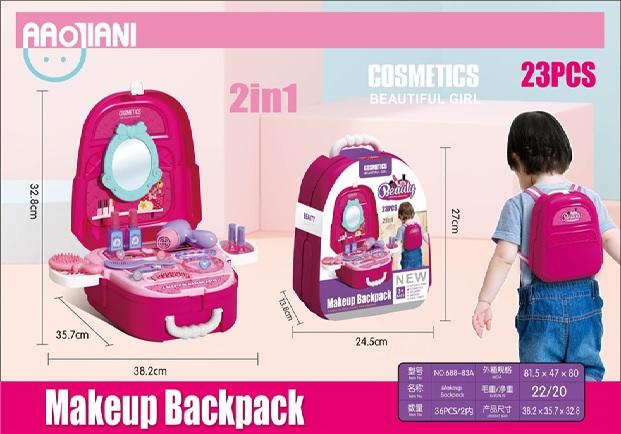 Bộ đồ chơi hộp trang điểm 688-83A (36/T)