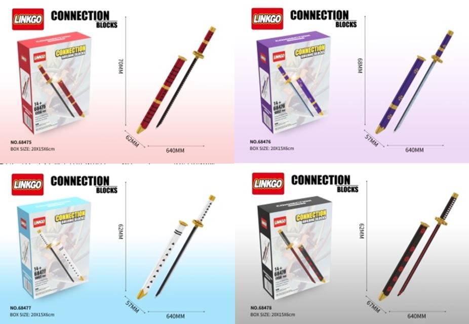 Bộ đồ chơi xếp hình 3D 68475-68478 (60/T)