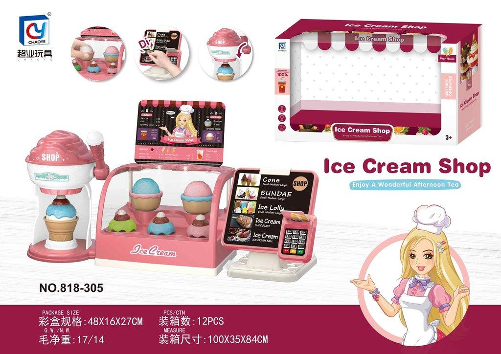Đồ chơi bán hàng  Ice Cream Shop 818-305 (12/T)