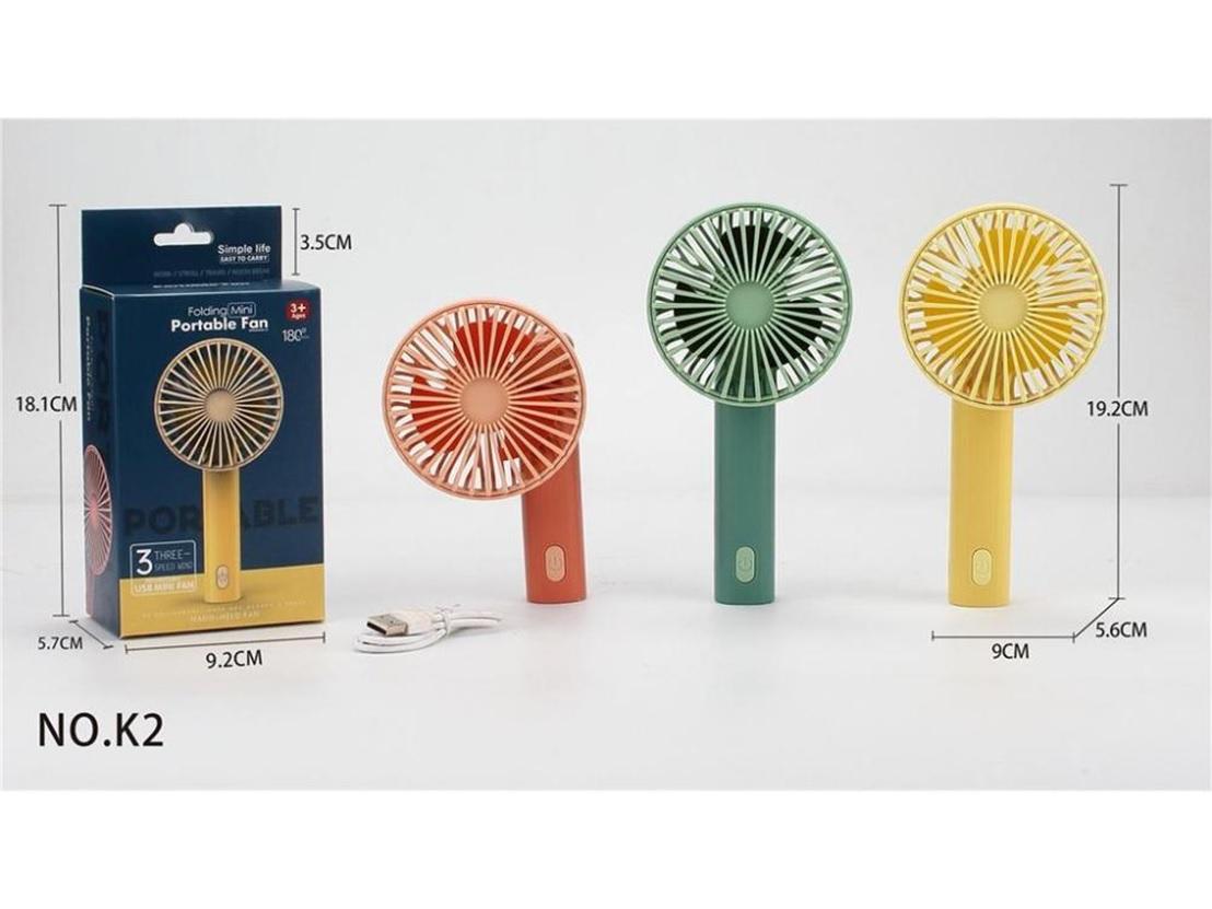 Đồ chơi quạt cầm tay K2 (120/T)