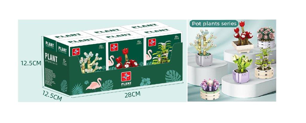 Đồ chơi ghép hình hoa 3D LX.A525 (24/T)