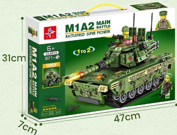 Đồ chơi ghép hình xe tăng LX.A514 (18/T)