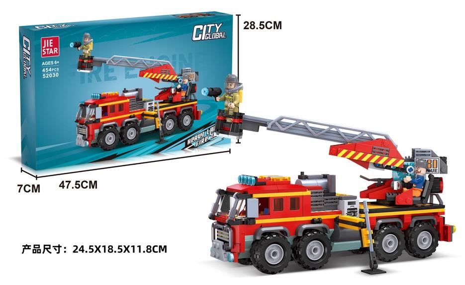 Bộ đồ chơi ghép hình cứu hỏa 52030 (18/T)