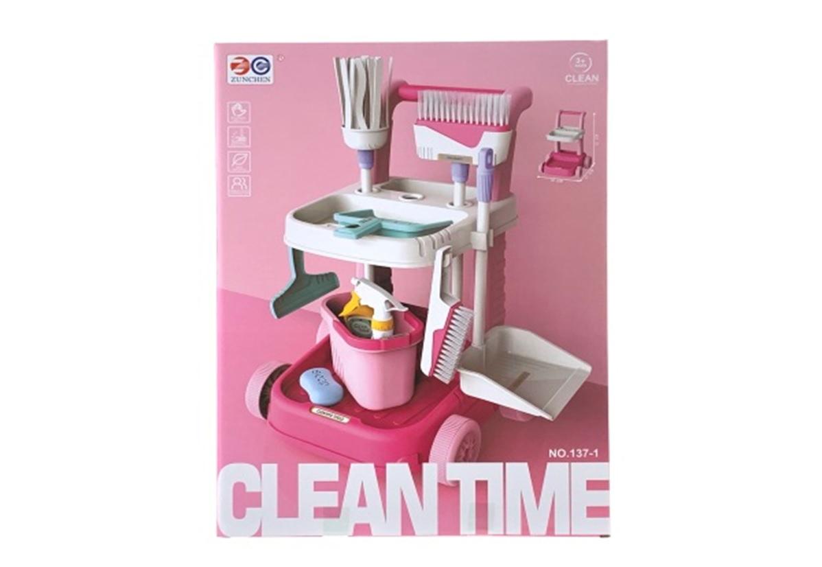 Hộp đồ chơi CLEAN TIME cho bé 137-1 (10/T)