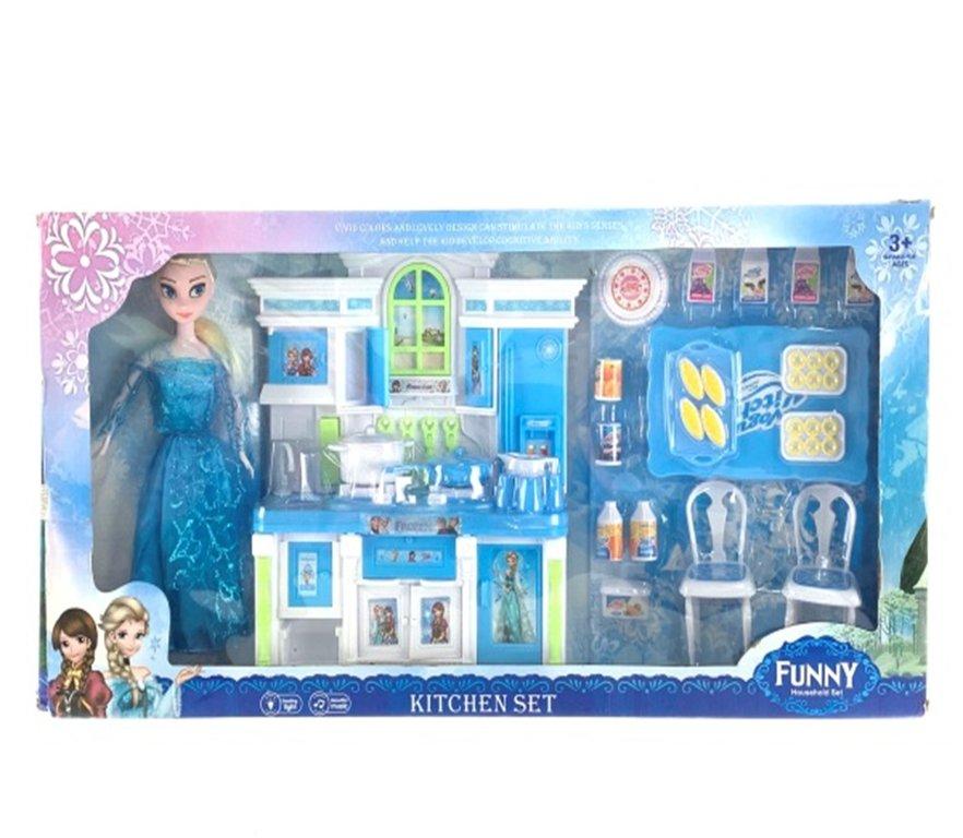 Hộp đồ chơi búp bê nhà bếp ELSA 8824 (18/T)