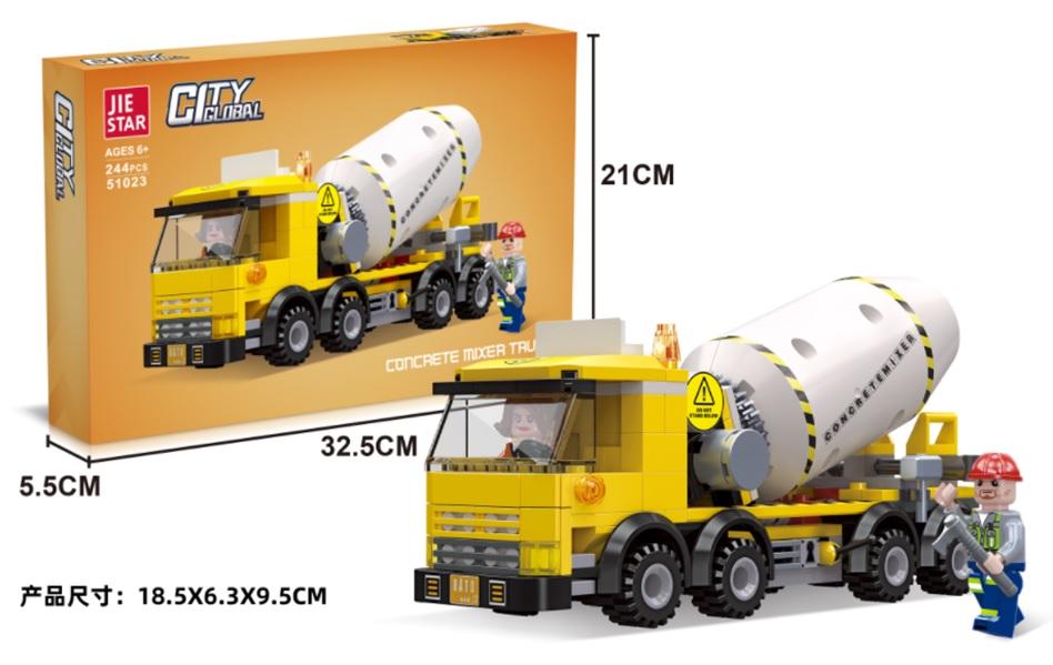 Đồ chơi ghép hình xe bồn 51023 (36/T)