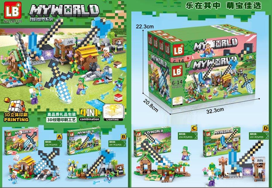 Đồ chơi ghép hình My World LB1120 (72/T)