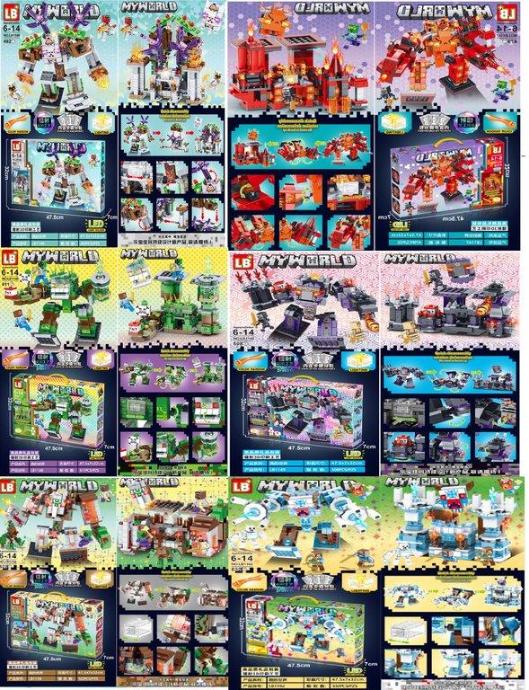 Đồ chơi ghép hình My World LB1146-62 (36/T)