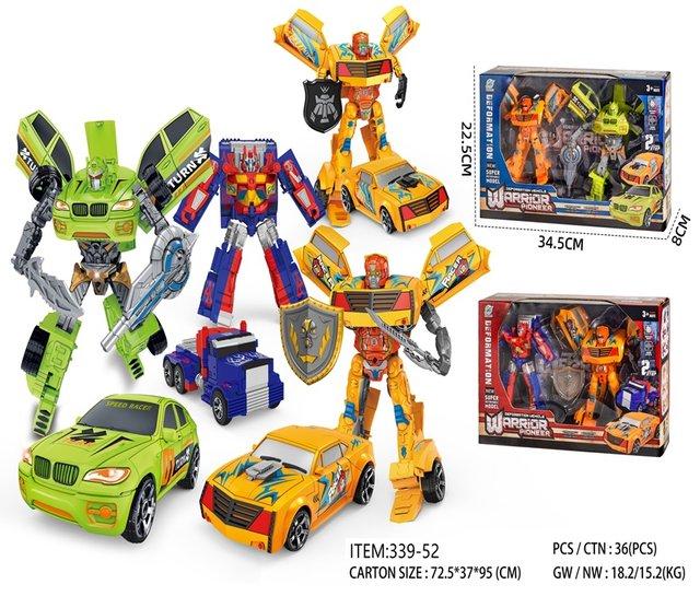 Bộ đồ chơi siêu nhân biến hình 339-52 (36/T)