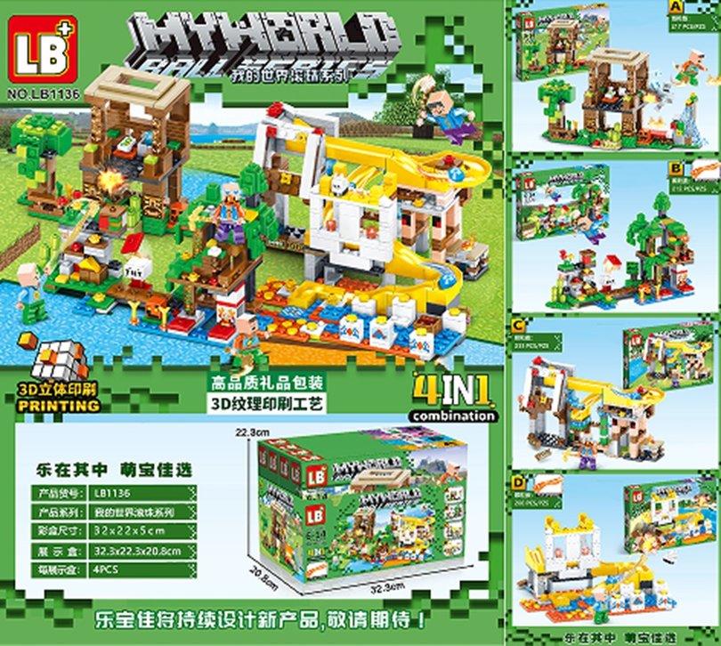Đồ chơi ghép hình My World LB1136 (72/T)