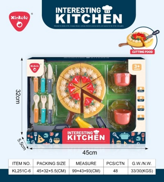 Đồ chơi nấu ăn KL251C-6 (48/T)