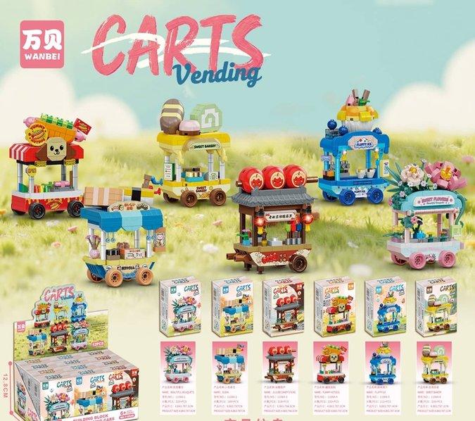 Hộp ghép hình xe bán hàng 11064B (12c/H)
