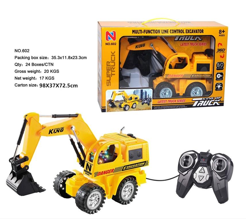 Xe cẩu điều khiển có dây 602 (24/T)