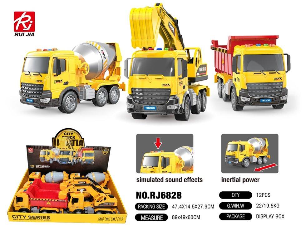 Hộp 6 xe công trình RJ6828 (12/T)