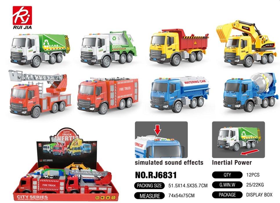 Hộp 8 xe công trình RJ6831 (10/T)