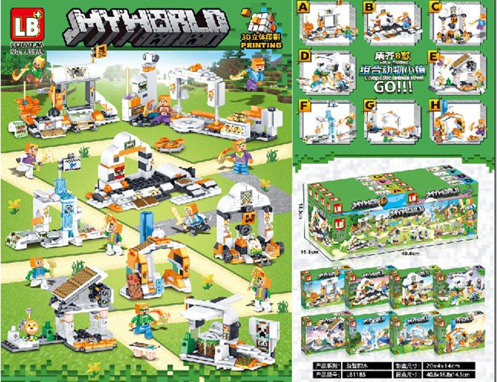 Đồ chơi ghép hình My World LB1185 (8c/hộp)